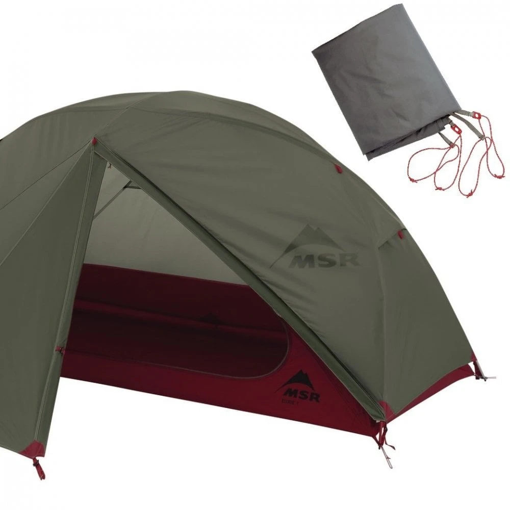 MSR Elixir 1 Tent Green With Footprint 3 MSR Elixir 1 Tent Green With Footprint