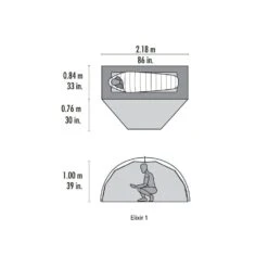MSR Elixir 1 Tent Grey With Footprint 16 MSR Elixir 1 Tent Grey With Footprint -MSR msr elixir 1 tent grey with footprint p907 2624 image