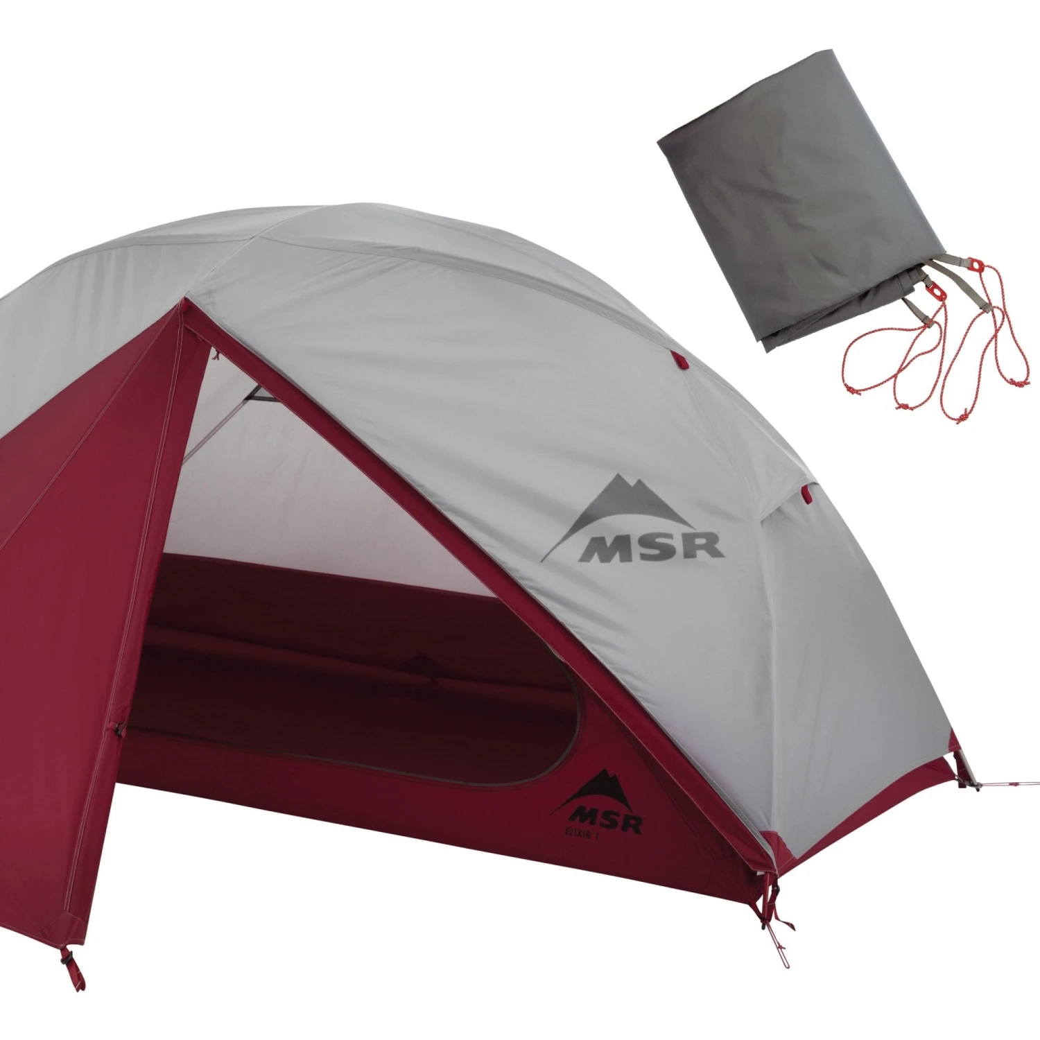 MSR Elixir 1 Tent Grey With Footprint 3 MSR Elixir 1 Tent Grey With Footprint