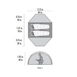 MSR Elixir 2 Tent Grey With Footprint 15 MSR Elixir 2 Tent Grey With Footprint -MSR msr elixir 2 tent grey with footprint p748 1303 image