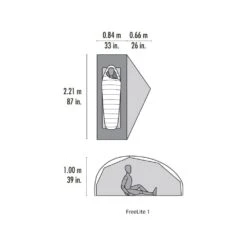 MSR FreeLite 1 Ultralight Backpacking Tent 2022 19 MSR FreeLite 1 Ultralight Backpacking Tent 2022 -MSR msr freelite 1 ultralight backpacking tent 2022 p1097 3569 image