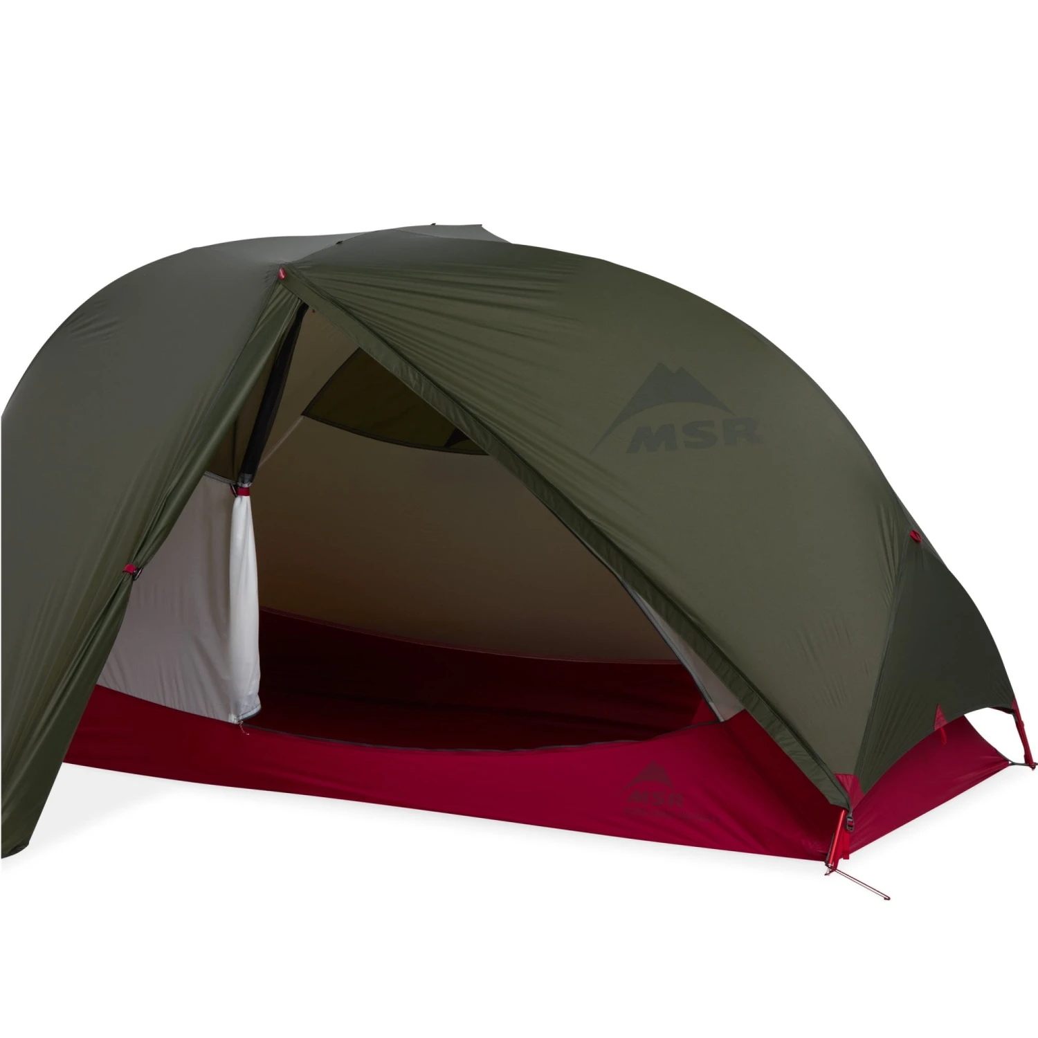 MSR Hubba Hubba™ Bikepack 1-Person Tent Green 3 MSR Hubba Hubba™ Bikepack 1-Person Tent Green