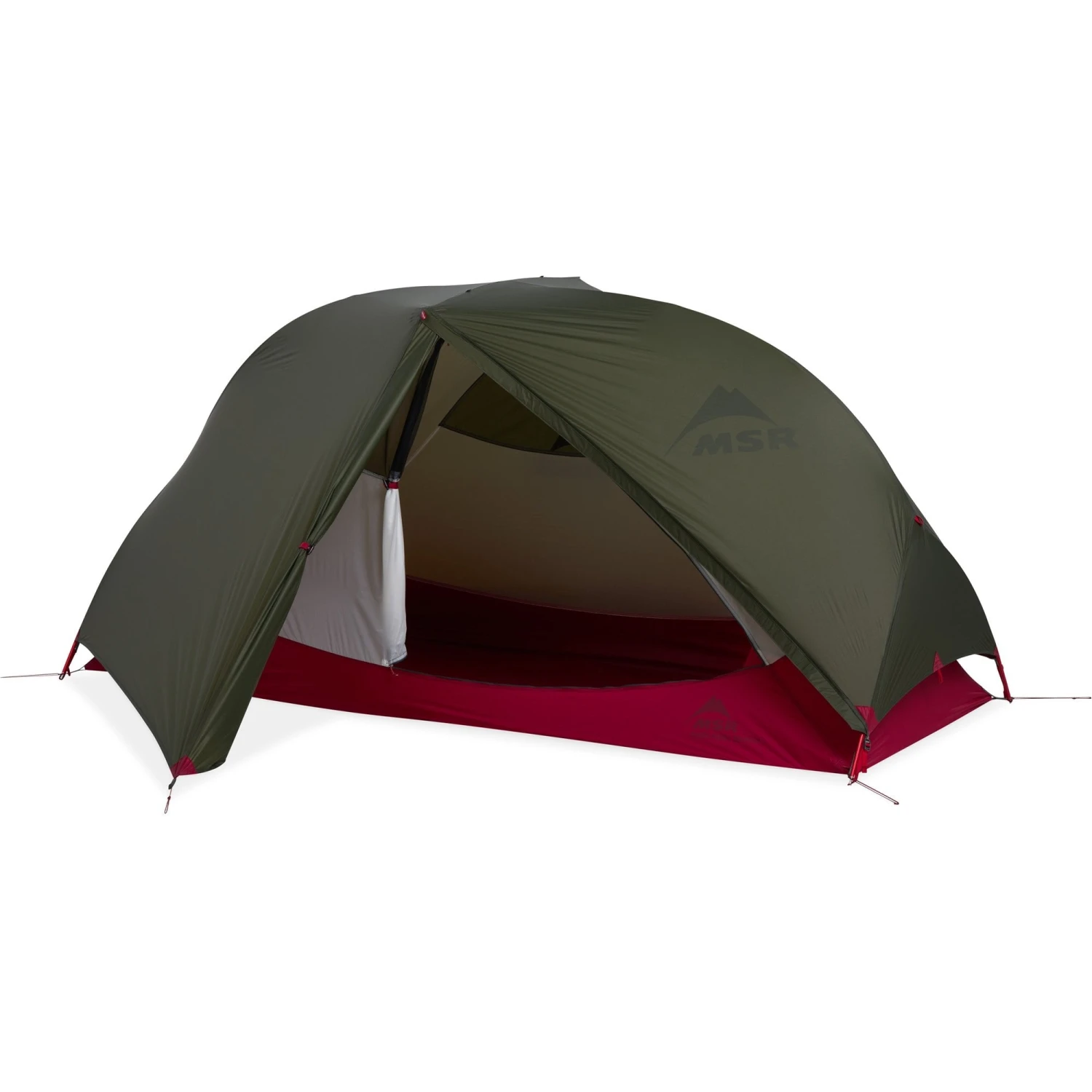 MSR Hubba Hubba™ Bikepack 1-Person Tent Green 4 MSR Hubba Hubba™ Bikepack 1-Person Tent Green - Image 2
