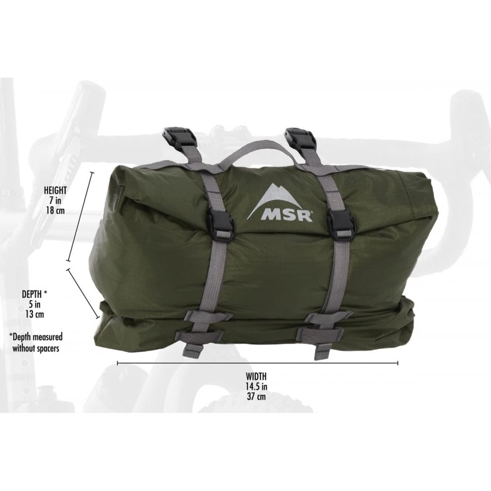 MSR Hubba Hubba™ Bikepack 2-Person Tent Green 9 MSR Hubba Hubba™ Bikepack 2-Person Tent Green - Image 7