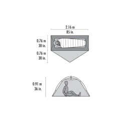 MSR Hubba NX Tent With Footprint 11 MSR Hubba NX Tent With Footprint -MSR msr hubba nx tent with footprint p1182 4443 image