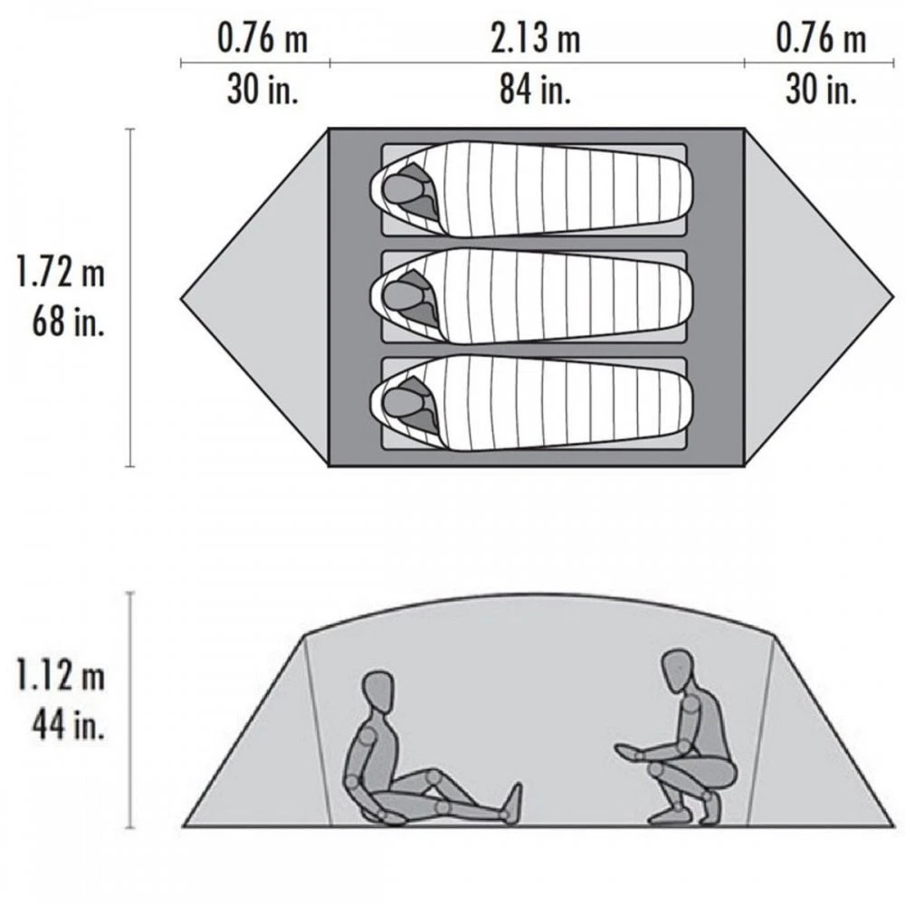 MSR Mutha Hubba NX Tent Green 7 MSR Mutha Hubba NX Tent Green - Image 5