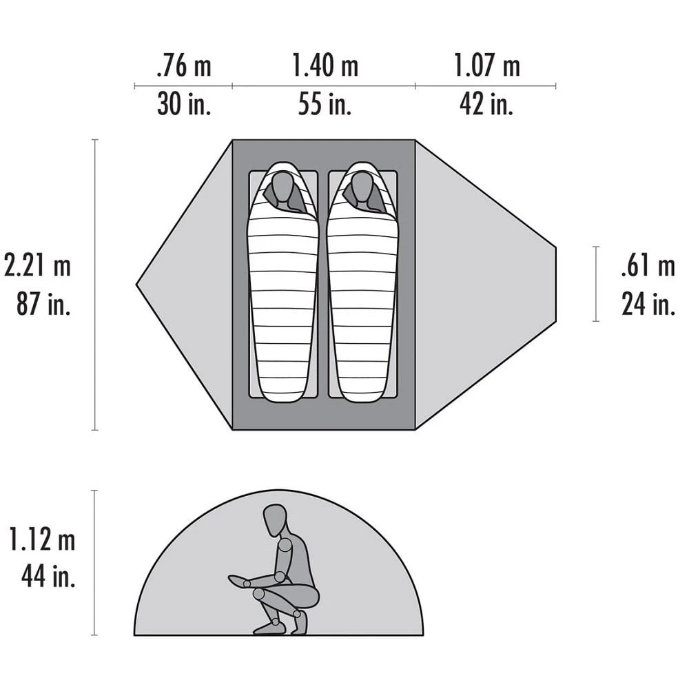 MSR Remote 2 Mountaineering Tent 6 MSR Remote 2 Mountaineering Tent - Image 4