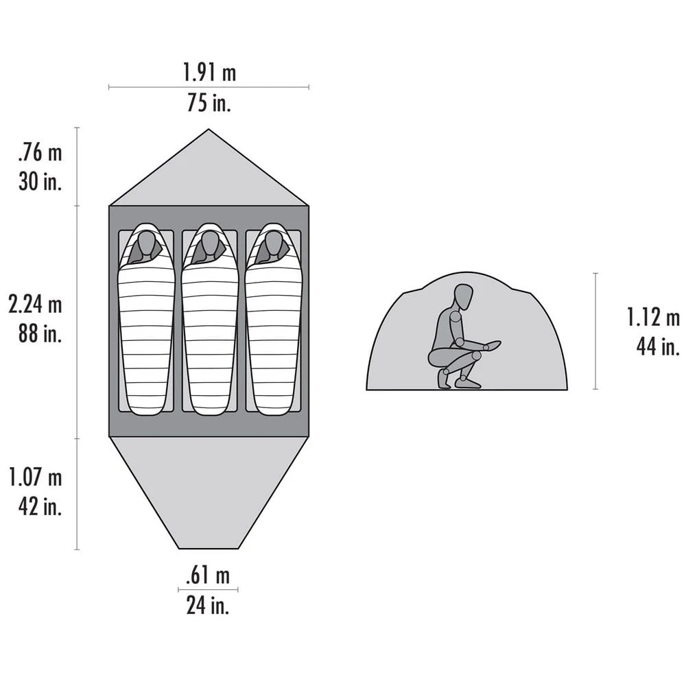 MSR Remote 3 Mountaineering Tent 6 MSR Remote 3 Mountaineering Tent - Image 4