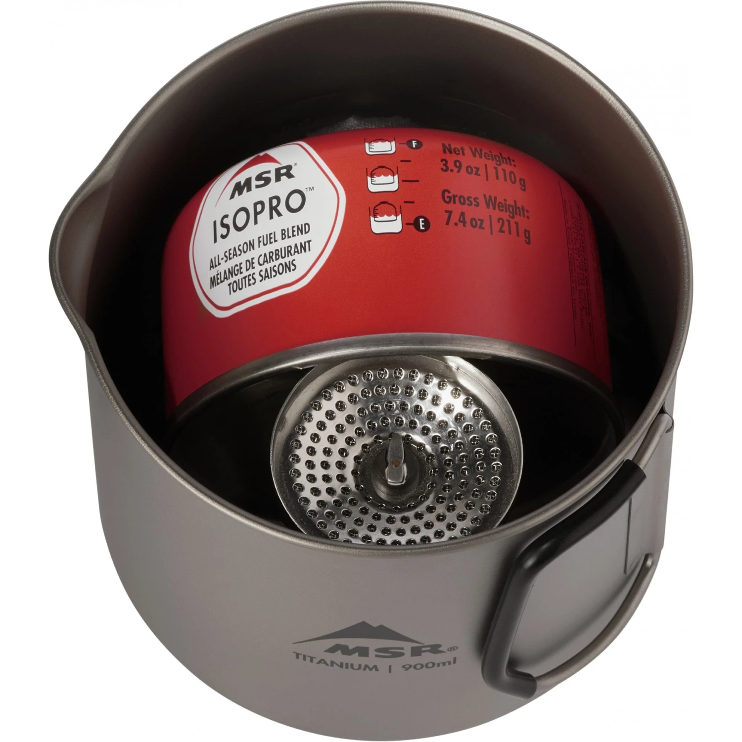 MSR Titan™ Kettle 2024 900 ML Titanium Water Boiler With Lid 8 MSR Titan™ Kettle 2024 900 ML Titanium Water Boiler With Lid - Image 6