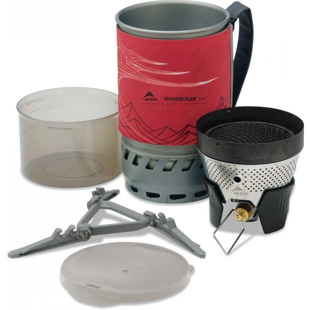 MSR WindBurner 1.0L Stove System Red 3 MSR WindBurner 1.0L Stove System Red