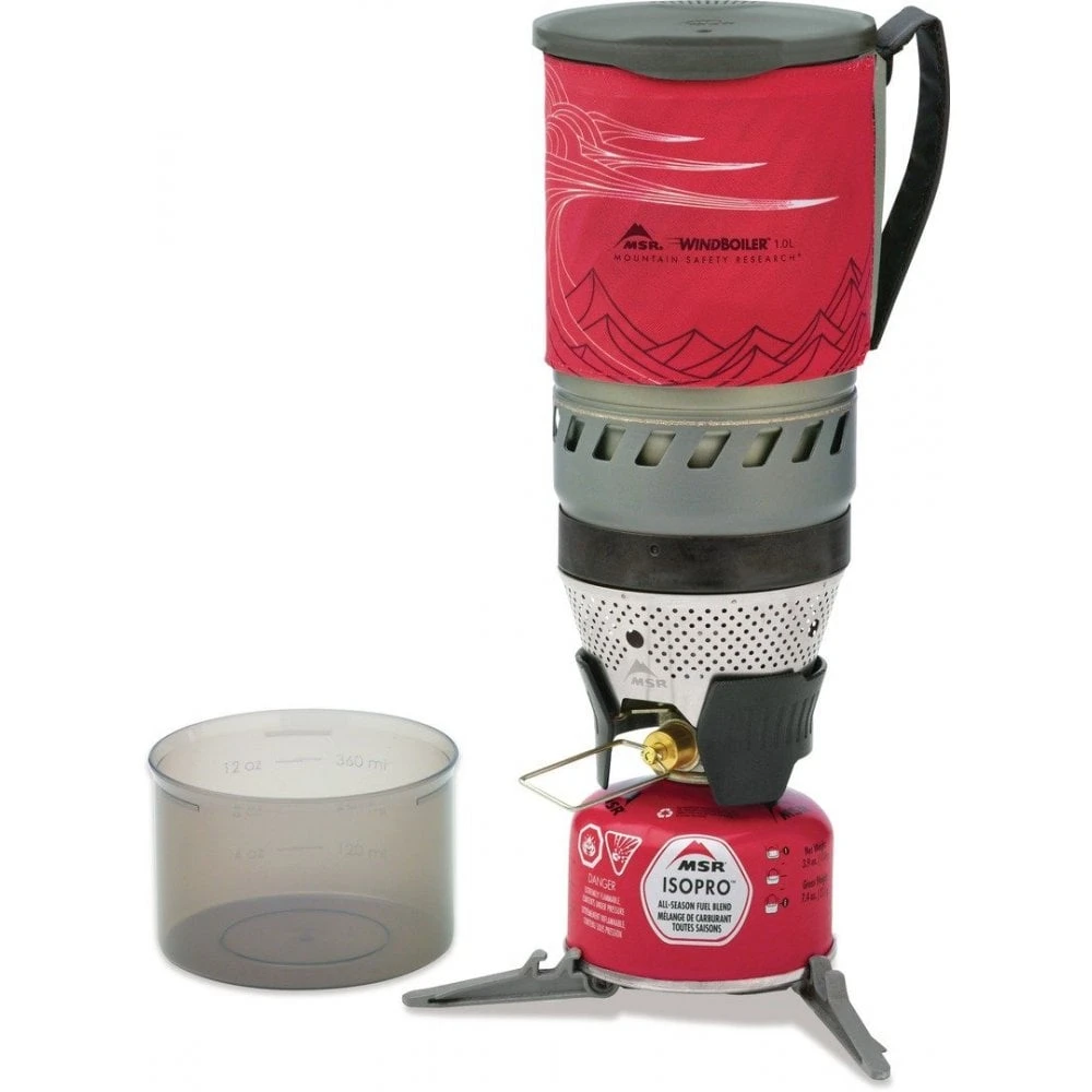 MSR WindBurner 1.0L Stove System Red 4 MSR WindBurner 1.0L Stove System Red - Image 2